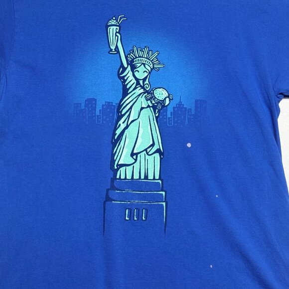 Shirt.Woot! Graphic T-Shirts Mens XL 2-Pack Blue Cotton Fun Prints - Picture 7 of 11